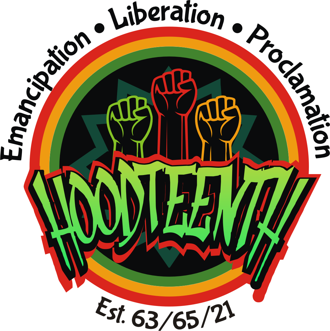 HoodTeenth Logo - Emancipation Liberation Proclamation