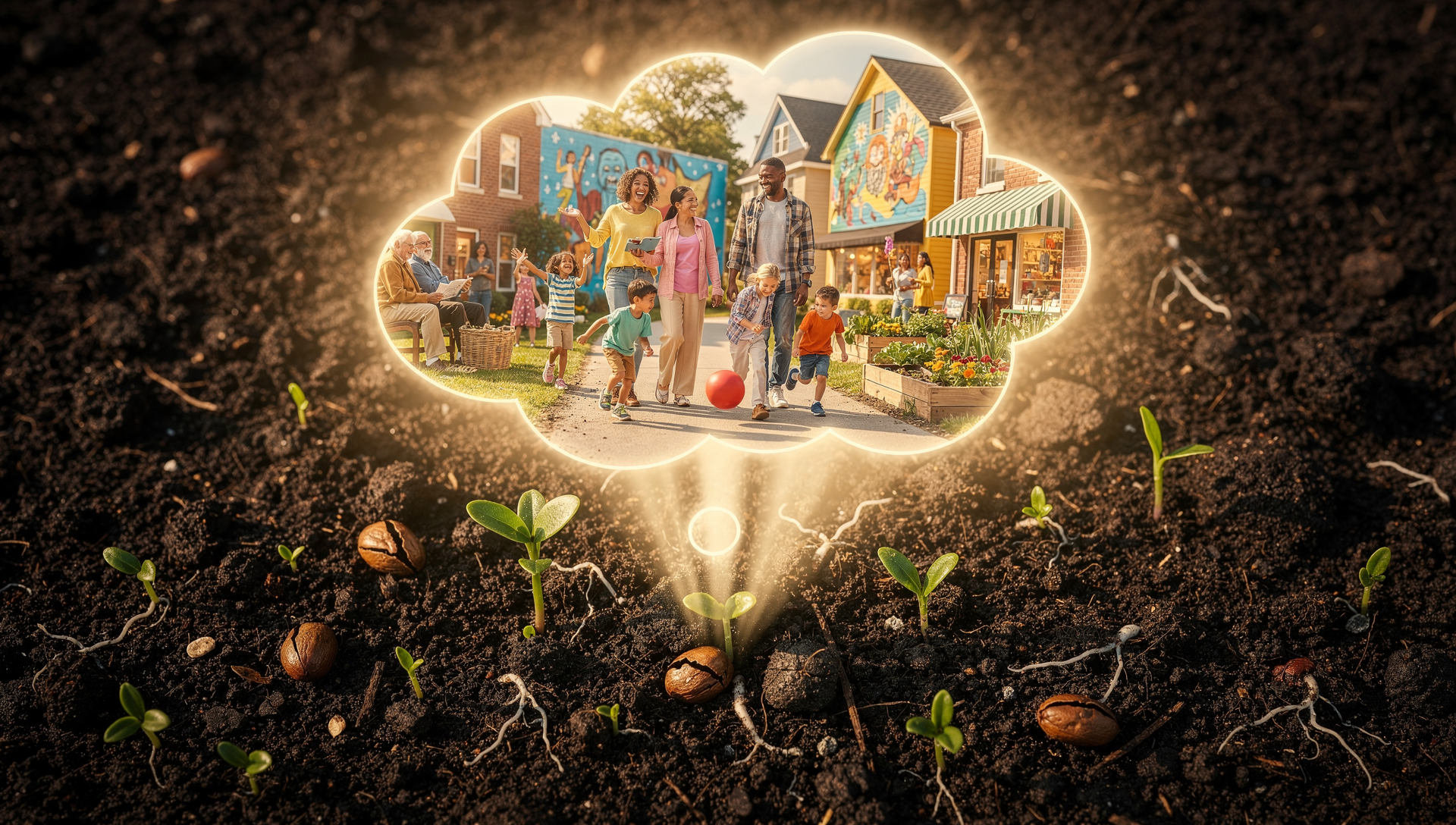 Seeds of transformation growing into vibrant community life